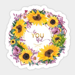 BeYOUtiful Sticker